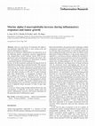 Research paper thumbnail of Murine alpha-2-macroglobulin increase during inflammatory responses and tumor growth