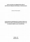 Research paper thumbnail of Estruturação e modernização do Arquivo Público do município de Vitória: uma intervenção realizada à luz do desenvolvimento local e sustentável