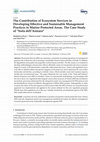 Research paper thumbnail of The Contribution of Ecosystem Services in Developing Effective and Sustainable Management Practices in Marine Protected Areas. The Case Study of “Isola dell’Asinara”