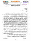 Research paper thumbnail of Ancient Indian Dramaturgy: A Historical Overview of Bharata's Natyashastra