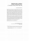 Research paper thumbnail of Alegorias sobre o moderno: os quadros “Solidariedade Humana” e “O progresso” de Eliseu Visconti (1866-1944)