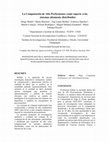 Research paper thumbnail of La computación de alta performance como soporte a los sistemas altamente distribuidos