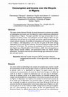 Research paper thumbnail of Consumption and income over the lifecycle in Nigeria