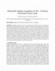 Research paper thumbnail of Multistable rippling of graphene on SiC: A Density Functional Theory study