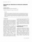 Research paper thumbnail of Diagnostico por vibraciones en motores de combustión interna // Diagnotic by vibrations in motor of internal combustion