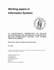 Research paper thumbnail of Health Information Systems: Case Studies