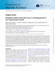 Research paper thumbnail of Humpback whales extend their stay in a breeding ground in the Tropical Eastern Pacific