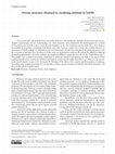 Research paper thumbnail of Porous structure obtained by anodizing niobium in NaOH