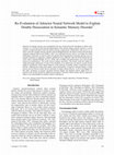 Research paper thumbnail of Re-Evaluation of Attractor Neural Network Model to Explain Double Dissociation in Semantic Memory Disorder