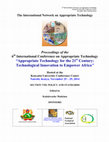 Research paper thumbnail of Integration of Indigenous Knowledge Systems into Appropriate Technology Development