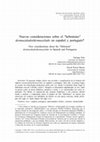 Research paper thumbnail of Nuevas consideraciones sobre el “hebraísmo” desmazalado/desmazelado en español y portugués