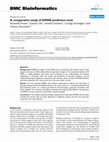 Research paper thumbnail of A comparative study of S/MAR prediction tools