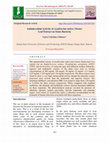 Research paper thumbnail of Antimicrobial Activity of Azadirachta indica (Neem) Leaf Extract on Some Bacteria