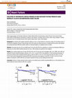 Research paper thumbnail of Evolution of Erythrocyte Indices Toward an Iron Deficient Picture Predicts Early Mortality in Acute Decompensated Heart Failure