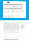 Research paper thumbnail of Recaudación del impuesto sobre actividades económicas para su optimización en el Servicio Autónomo de Tributación Municipal (SATRIM) del Municipio Girardot, Venezuela