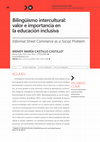 Research paper thumbnail of Bilingüismo intercultural: valor e importancia en la educación inclusiva