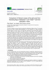 Research paper thumbnail of Comparison of Odorant Losses at the Ppb-level from Sampling Bags of Nalophan and Tedlar and from Adsorption Tubes