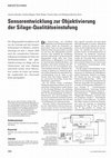 Research paper thumbnail of Sensorentwicklung zur Objektivierung der Silage-Qualitätseinstufung