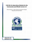 Research paper thumbnail of CLM-AG: An Agriculture Module for the Community Land Model version 3.5