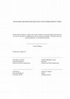 Research paper thumbnail of Developing Methods for Detecting Cotton Fiber Identity Theft