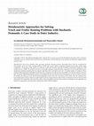 Research paper thumbnail of Metaheuristic Approaches for Solving Truck and Trailer Routing Problems with Stochastic Demands: A Case Study in Dairy Industry