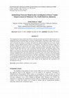 Research paper thumbnail of Institutional Network Model in the Coordination of Street Vendor Empowerment in Makassar City, South Sulawesi, Indonesia