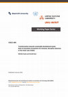 Research paper thumbnail of Transformation towards sustainable development goals: Role of innovation ecosystems for inclusive, disruptive advances in five Asian case studies