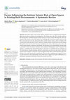 Research paper thumbnail of Factors Influencing the Intrinsic Seismic Risk of Open Spaces in Existing Built Environments: A Systematic Review