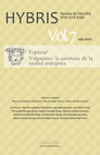 Research paper thumbnail of Especial Valparaíso: la escritura de la ciudad anárquica Editores invitados HYBRIS REVISTA DE FILOSOFÍA Valparaíso La escritura de la ciudad Anárquica