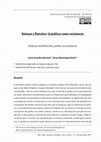 Research paper thumbnail of Deleuze y Rancière: la política como resistencia