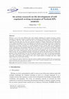 Research paper thumbnail of An action research on the development of self- regulated writing strategies of Turkish EFL students