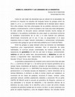 Research paper thumbnail of SOBRE EL CONCEPTO Y LAS UNIDADES DE LA GRAMÁTICA