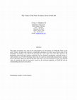 Research paper thumbnail of The Value of the Pole: Evidence from NASCAR