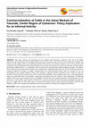 Research paper thumbnail of Commercialization of Cattle in the Urban Markets of Yaoundé, Center Region of Cameroon: Policy Implication for an Informal Activity