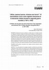 Research paper thumbnail of “¡Niños, seamos buenos, miremos ese horror!”. El nacionalismo cívico como régimen emocional en la educación chilena durante la segunda guerra mundial (c.1941-c.1945)