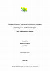 Research paper thumbnail of Quelques éléments d'analyse sur les itinéraires techniques pratiqués par les producteurs d'oignon de la vallée du fleuve Sénégal