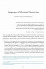 Research paper thumbnail of Languages of Ottoman Esotericism