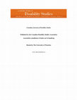 Research paper thumbnail of On the right to accommodation for Canadians with disabilities: space, access, and identity during the COVID-19 pandemic