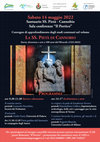 Research paper thumbnail of Sabato 14 maggio 2022 - Convegno di approfondimento sul volume sul Santuario della SS. Pietà