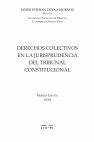 Research paper thumbnail of Derechos Colectivos en la Jurisprudencia Tribunal Constitucional (portada e índice)