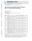 Research paper thumbnail of Pharmacokinetics and osteogenic potential of PEGylated NELL-1 in vivo after systemic administration