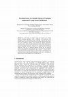 Research paper thumbnail of Persuasiveness of a Mobile Lifestyle Coaching Application Using Social Facilitation