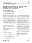 Research paper thumbnail of Additive predictions of aboveground stand biomass in commercial logs and harvest residues for rotation age Pinus radiata plantations in New South Wales, Australia