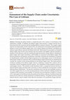 Research paper thumbnail of Assessment of the Supply Chain under Uncertainty: The Case of Lithium