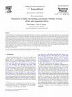 Research paper thumbnail of Parameters of delay discounting assessment: Number of trials, effort, and sequential effects