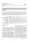 Research paper thumbnail of Counseling Quality of Dangerous Signs of Pregnancy Health in Work Region of Urban and Rural Puskesmas (Public Health Center) Jeneponto