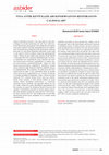 Research paper thumbnail of Nysa Anti̇k Kenti̇ Kazilari Konservasyon-Restorasyon Çalişmalari