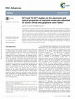 Research paper thumbnail of DFT and TD-DFT studies on the electronic and optical properties of explosive molecules adsorbed on boron nitride and graphene nano flakes