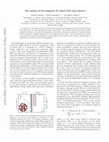 Research paper thumbnail of The making of ferromagnetic Fe doped ZnO nanoclusters