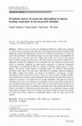 Research paper thumbnail of Proximate sources of sexual size dimorphism in insects: locating constraints on larval growth schedules